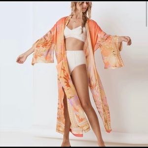 BNWT Authentic Spell Maxi Robe Madison